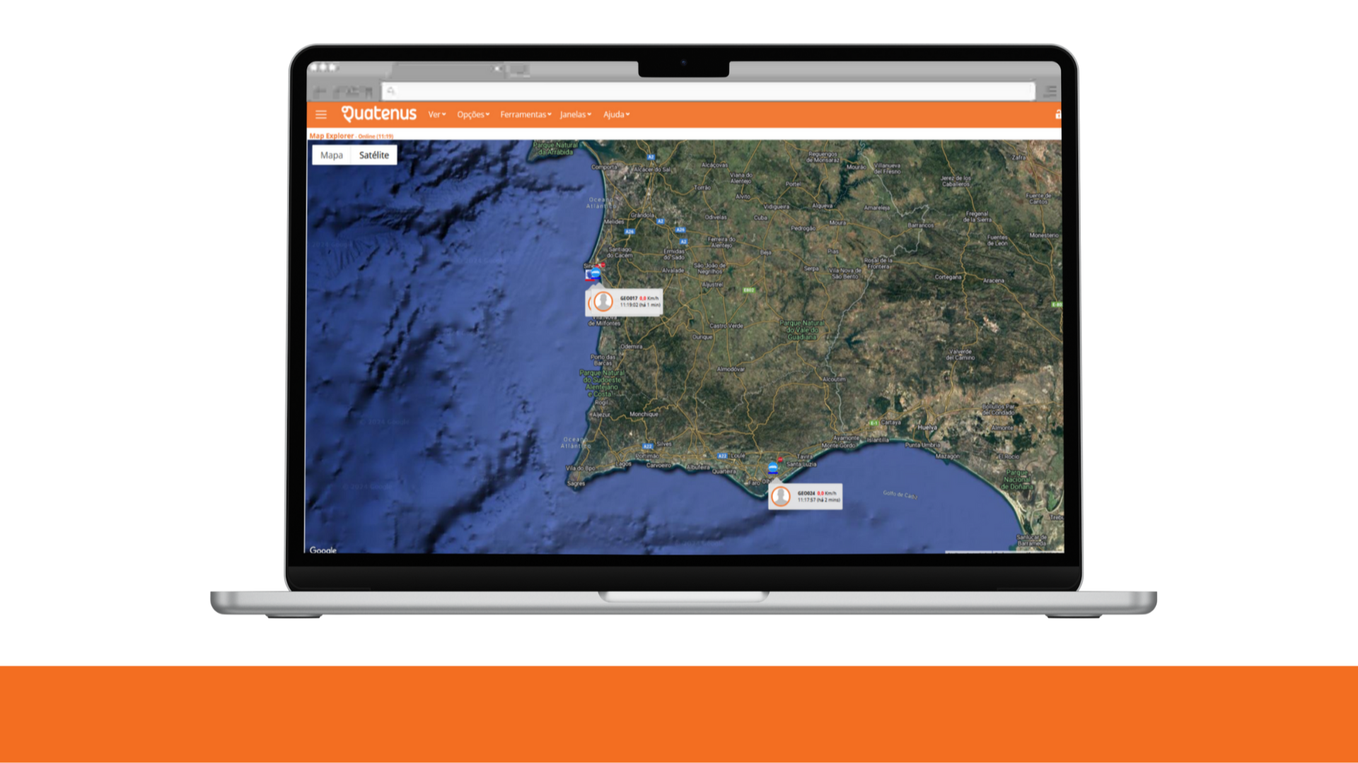 Software de Gestão de Equipamentos - Localização